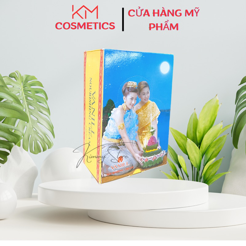 sỉ lốc 12 hộp dưỡng trắng da kem vanill cô gái nhật 22gram