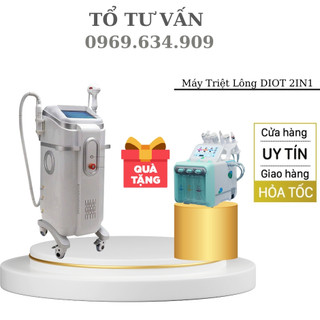 Máy 2in1 fq - laser + triệt lông.