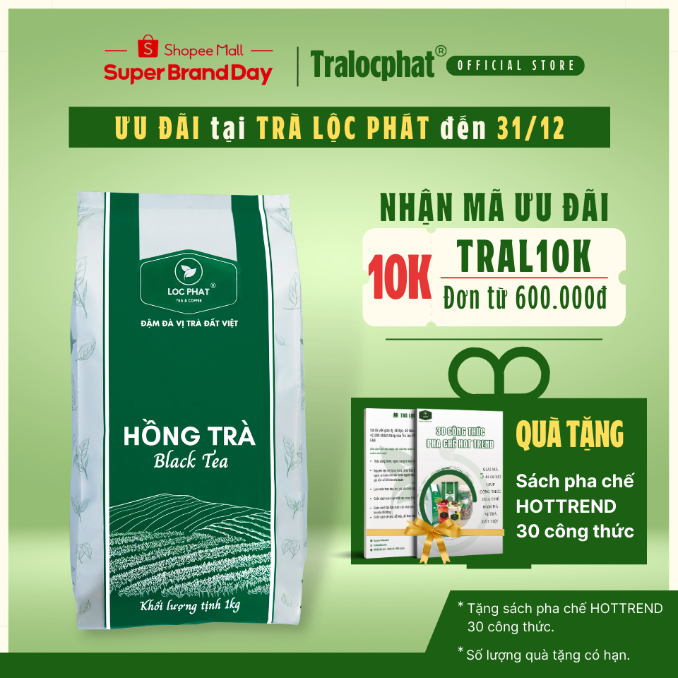 Hồng Trà Lộc Phát - 1KG - Dùng Để Pha Chế Đồ Uống