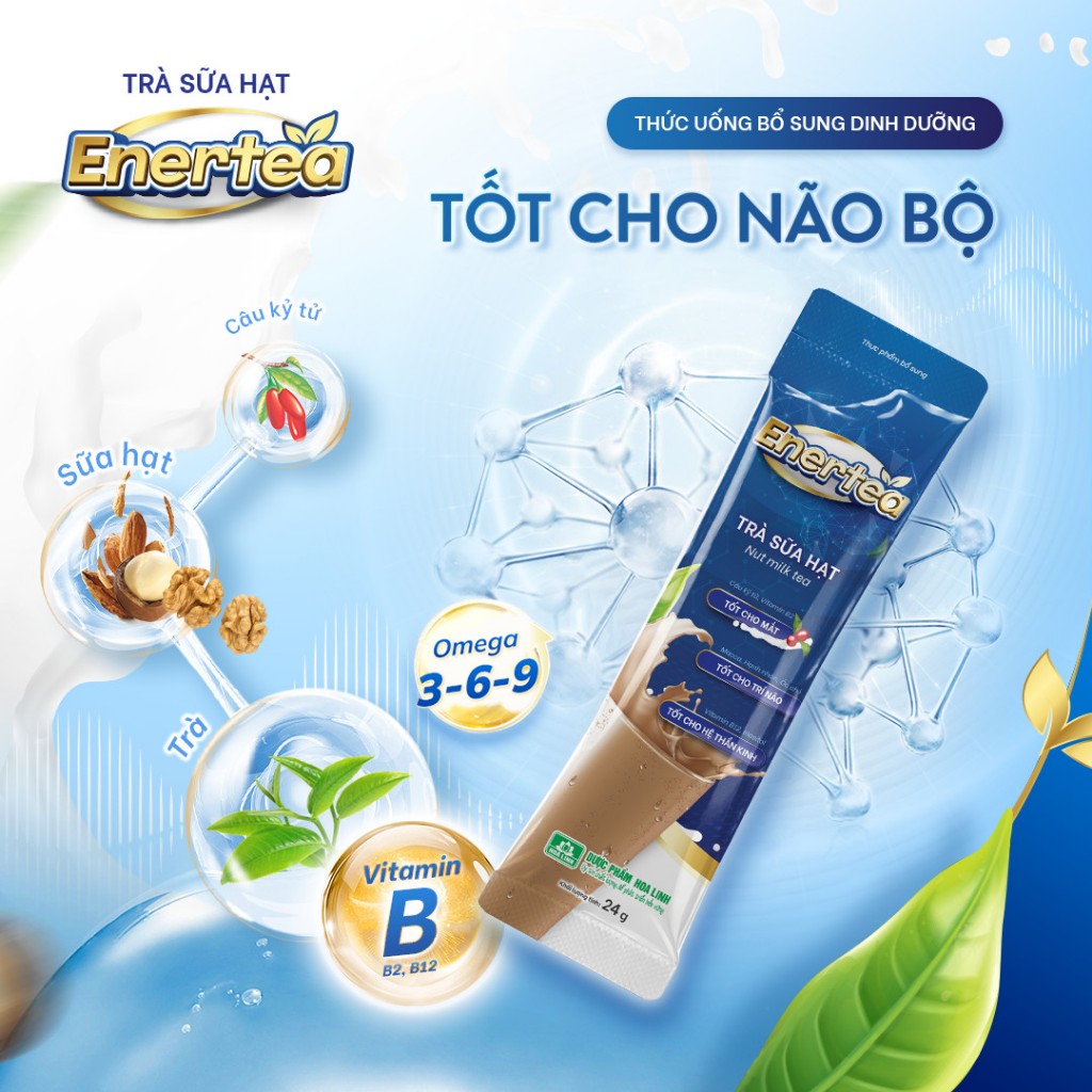 Mua 1 hộp trà sữa hạt Enertea 08 gói TẶNG 1 hộp cùng loại