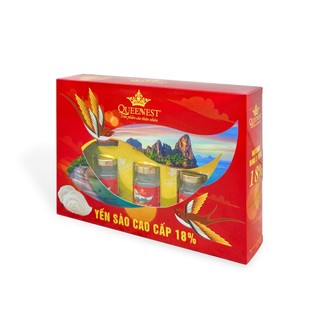 YẾN SÀO CAO CẤP QUEENNEST 18%