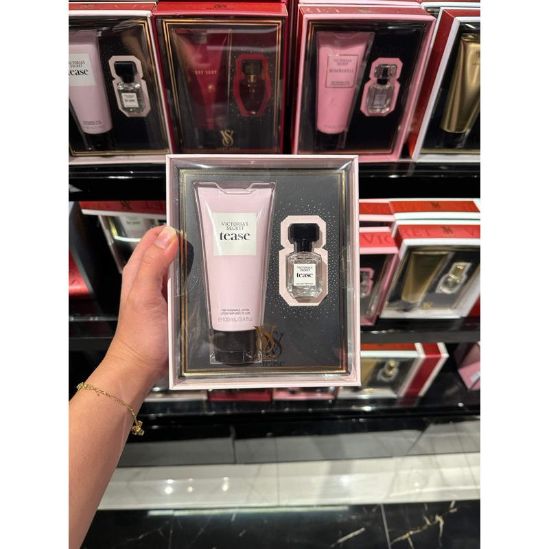 Set quà tặng Victoria’s secret . Bomshell, Very sexy, tease eaudeparfum