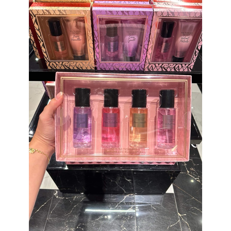 Set quà tặng Victoria’s secret . Bomshell, Very sexy, tease eaudeparfum