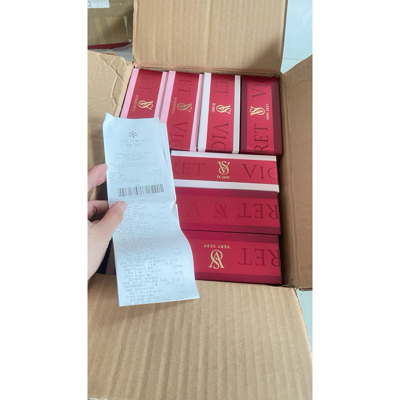 Set quà tặng Victoria’s secret . Bomshell, Very sexy, tease eaudeparfum