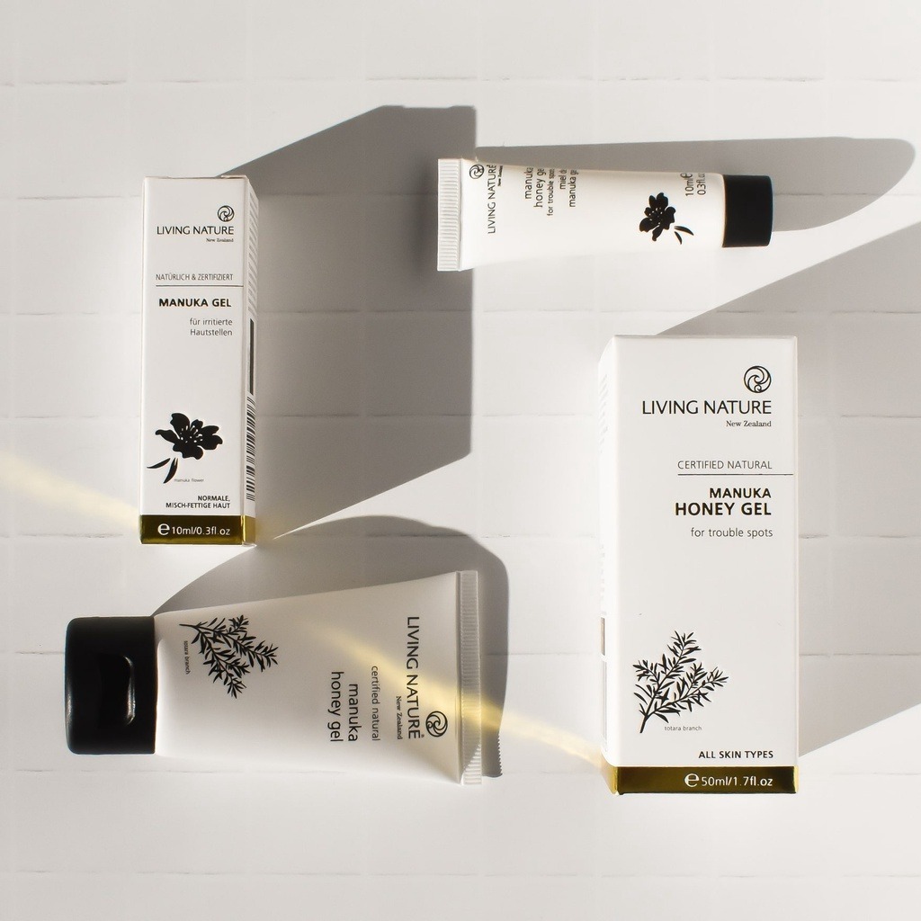 Gel mật ong Manuka Living Nature Manuka Honey Gel 50ml