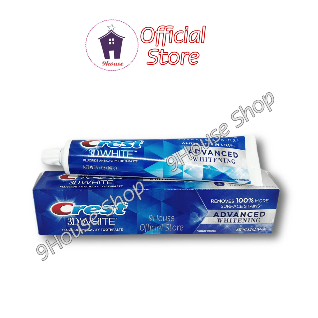 01 Tuýp Kem Đánh Trắng Trắng Thơm Miệng Crest Pro-Health Advanced 170gram Mỹ