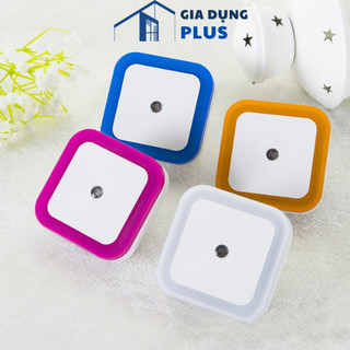 Đèn ngủ cảm biến ánh sáng tự động bật tắt thông minh, đèn chiếu sáng hình vuông cảm ứng người qua lại
