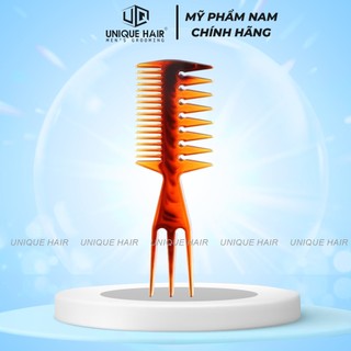 Lược Xương Cá Tạo Kiểu Tóc Texture - Trifica Comb BlueZoo Cao Cấp. - Chính Hãng