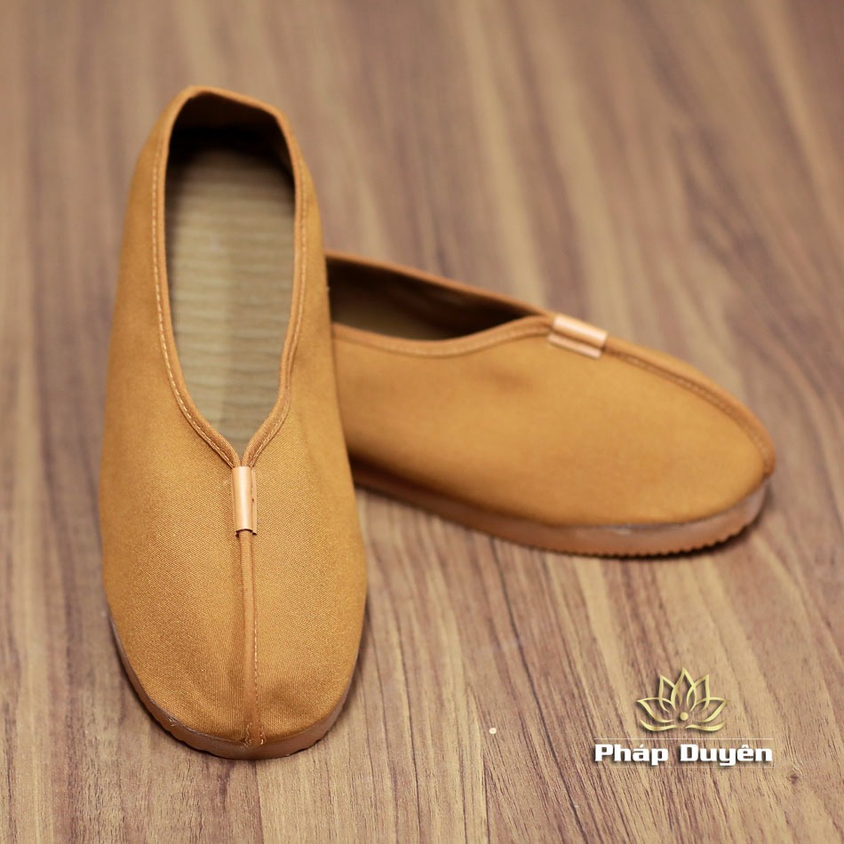 Giày Vải Quý Thầy Màu Vàng - Giầy La Hán