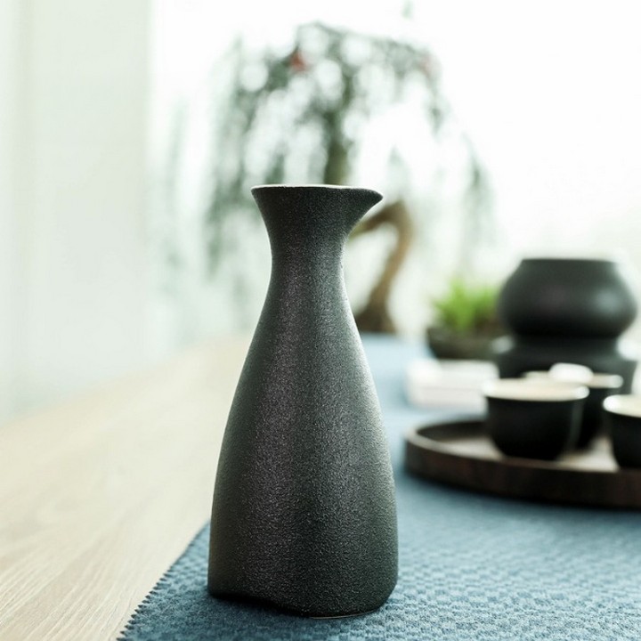 Bộ 7 Món Uống Sake Hâm Nóng Tại Bàn Yumi-Zen Ceramics Cao Cấp - Home and Garden