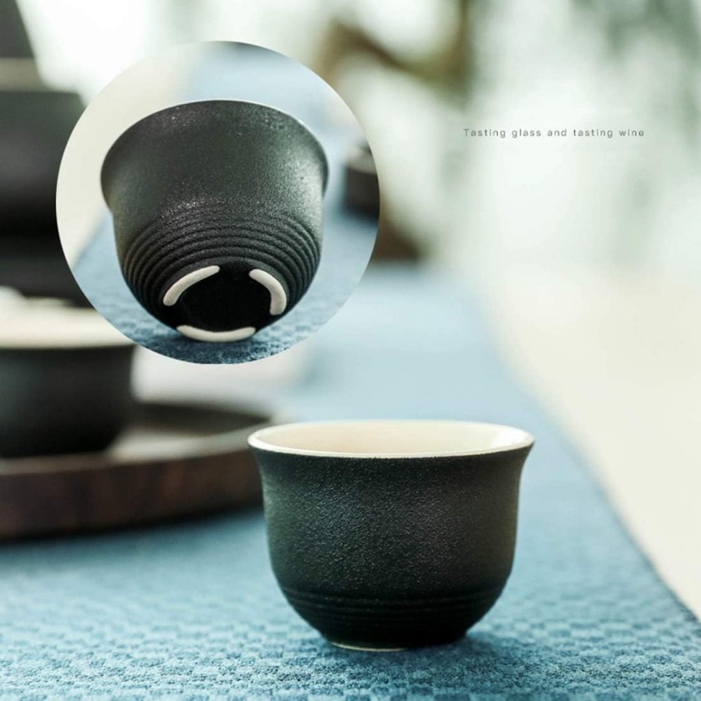 Bộ 7 Món Uống Sake Hâm Nóng Tại Bàn Yumi-Zen Ceramics Cao Cấp - Home and Garden