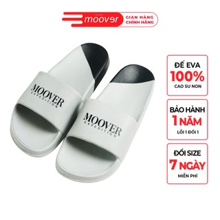 Dép đúc quai ngang MOOVER logo unisex slipper cá tính dép đúc LG chữ