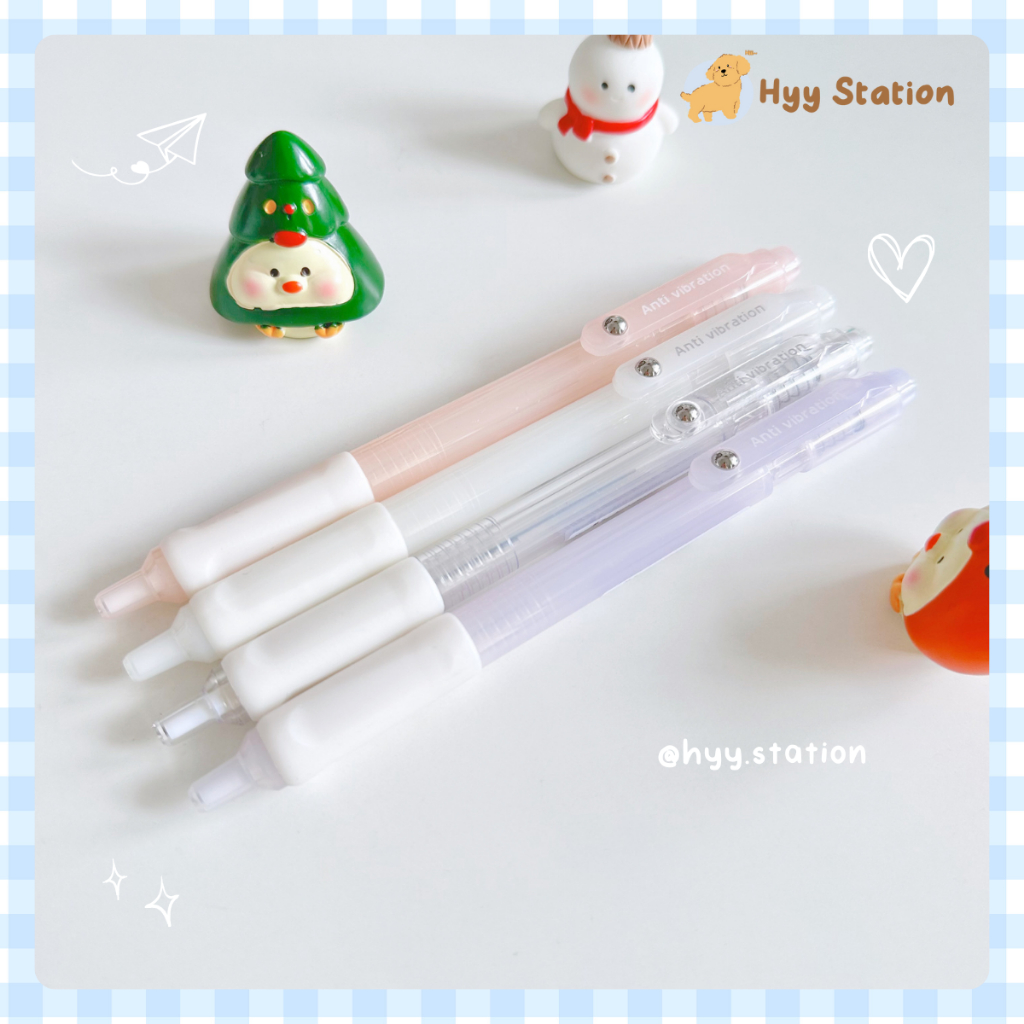 Bút Chì Bấm MURA Anti Vibration Màu Pastel Xinh Xắn