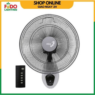 Quạt treo tường Asia VY377790 có Remote điều khiển hàng chính hãng