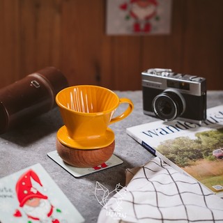 Phin cafe, phễu pha cà phê V60 Dripper bằng gốm sứ Bát Tràng cao cấp nhiều màu - phụ kiện decor trang trí Dreamers Livin