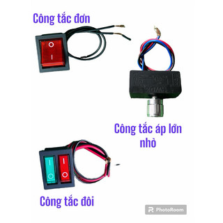 Công tắc nguồn bình xịt điện công tắc đơn-công tắc đôi-công tắc tăng giảm áp