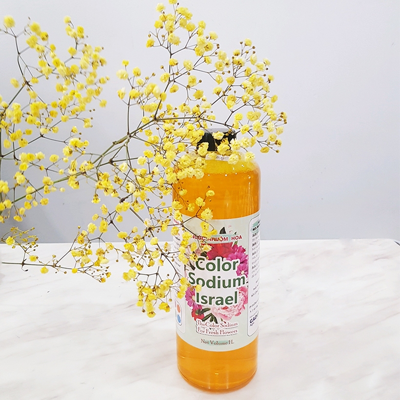 Nước Nhuộm Hoa Tươi đủ 12 màu  theo công nghệ Israel giúp nhuộm đổi màu hoa cắt cành theo ý muốn