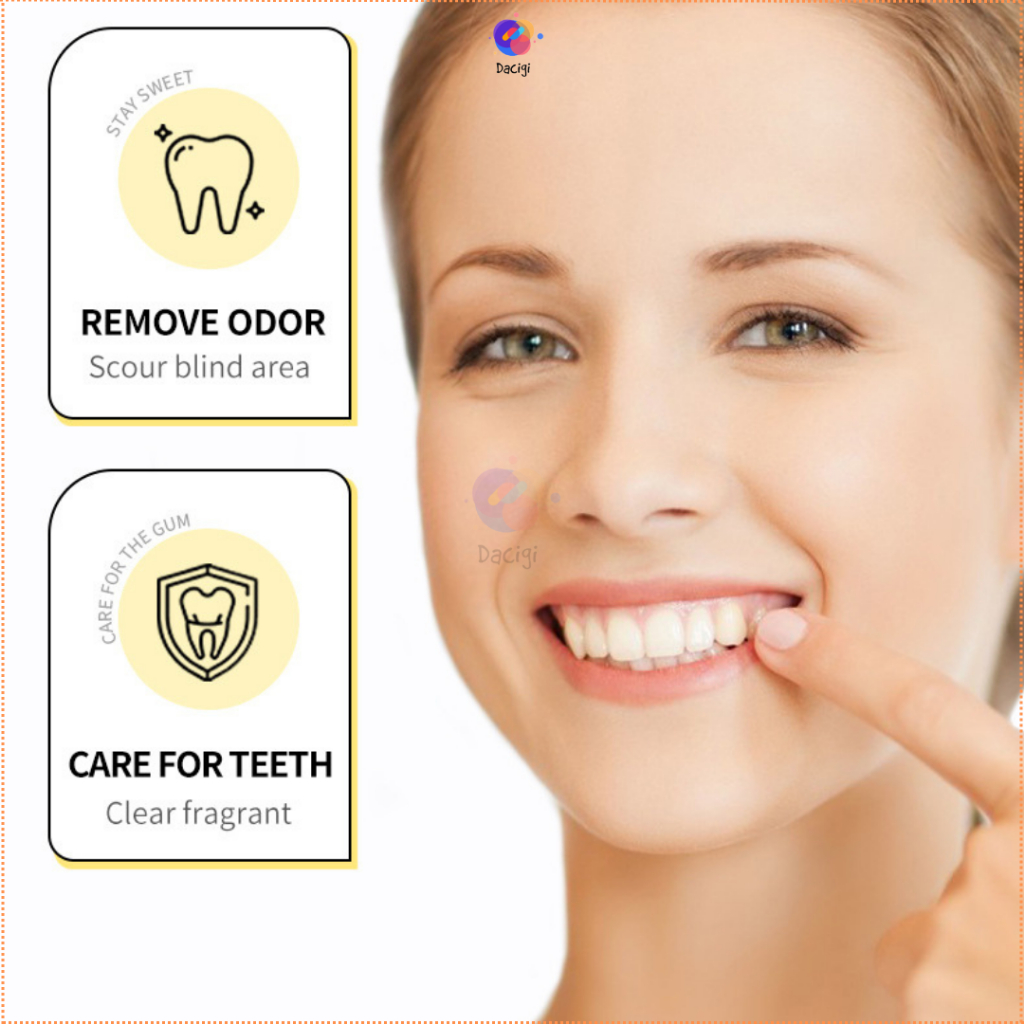 Nước súc miệng hương trái cây, thơm miệng sạch sẽ thơm tho, dạng gói - Dacigi