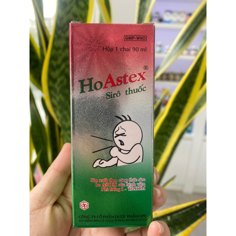 Ho AsTex - Giảm Ho, Viêm Họng, Viêm Phế Quản, Viêm Khí Quản (90ml)