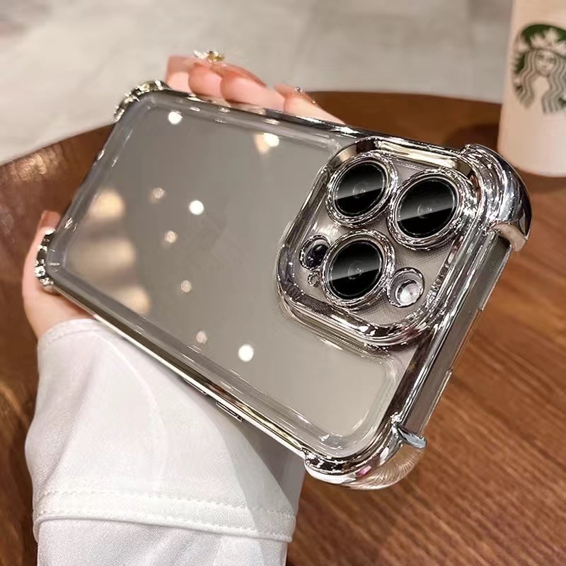 Ốp lưng điẹn thoại chống rơi có túi khí cho Iphone 11 12 13 14 15 Pro max