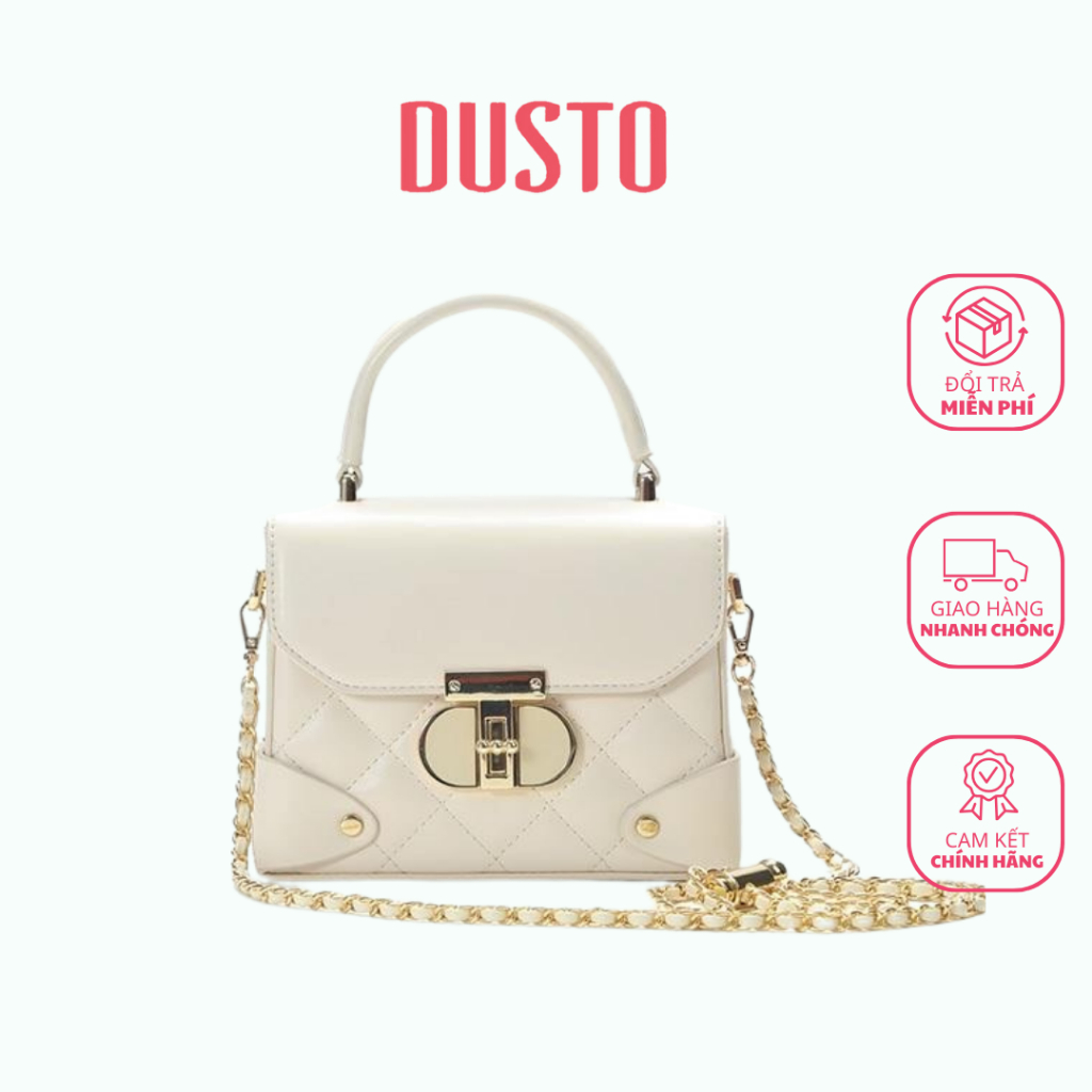 Túi Xách Nữ Đẹp DUSTO Đeo Chéo Thời Trang Trẻ Trung Nhiều Ngăn Cao Cấp DF23Q2102AD06ZZZ