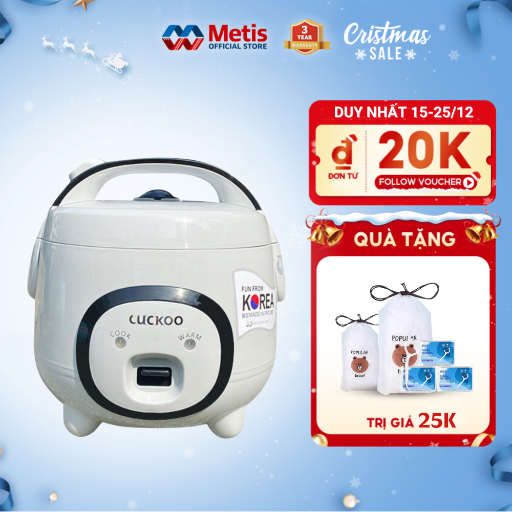 Nồi cơm điện METIS đa năng nắp gài hình con lợn siêu cute dung tích 1,2l, 1,8l giữ ấm thông minh, bảo hành 12 tháng
