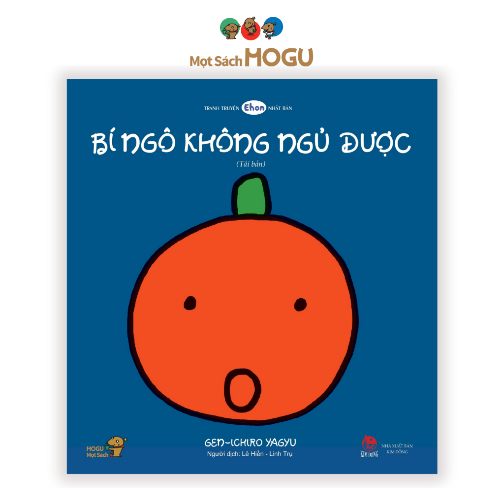 Tranh truyện - Làm quen với sách cho bé 0 3 tuổi - Bí ngô không ngủ được (Sách Ehon)
