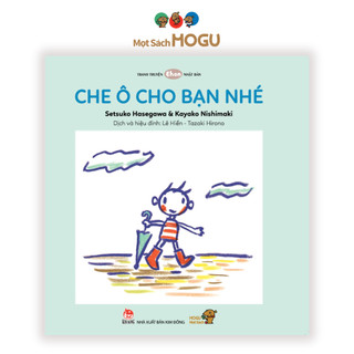 Sách cho bé 0 3 tuổi - Phát triển EQ trí tuệ cảm xúc Che ô cho bạn nhé!