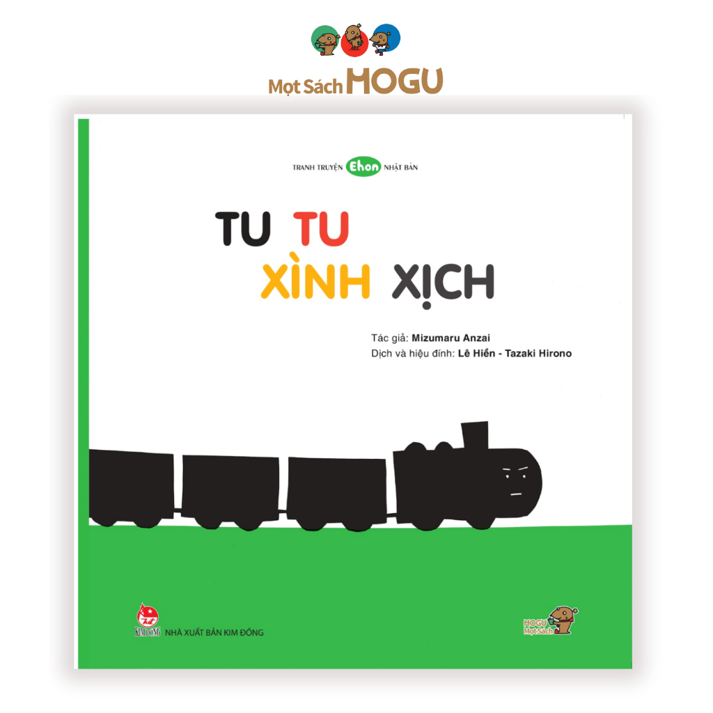 Tranh truyện - Làm quen với sách cho bé 0 3 tuổi - Tu Tu Xình Xịch (Sách Ehon)