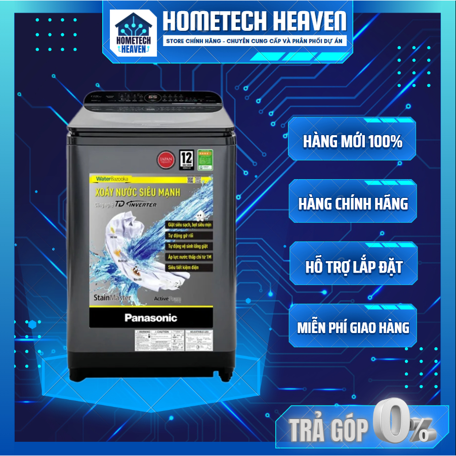 Máy giặt Panasonic Inverter 11.5 Kg NA-FD11AR1BV - Hàng Chính Hãng