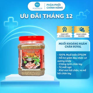 Muối khoáng thảo dược ngâm chân royal viet health care gói 200g