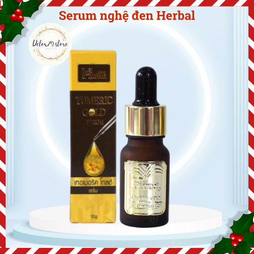 Serum NGHỆ ĐEN Herbal Thái Lan 10ml
