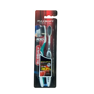 Bàn chải Dr.OBok+ Combo Maxsoft Charcoal Spiral tiết kiệm 30%