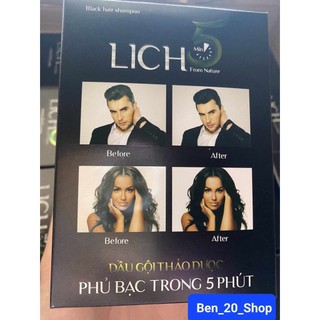 Nhuộm tóc thảo dược phủ bạc Lich5