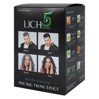 Nhuộm tóc thảo dược phủ bạc Lich5