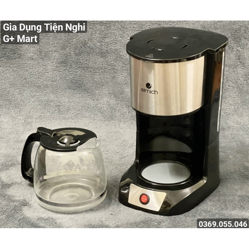 Máy Pha CAFE Chính Hãng ELMICH 1,5L 870W Bảo Hành 24 Tháng - Giadungtiennghigmart