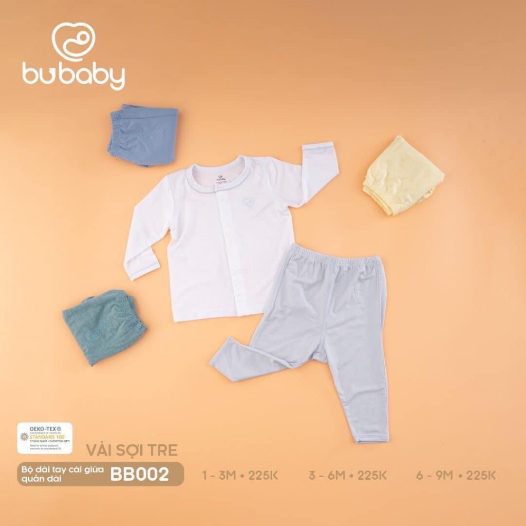 Bộ dài tay cài giữa BU