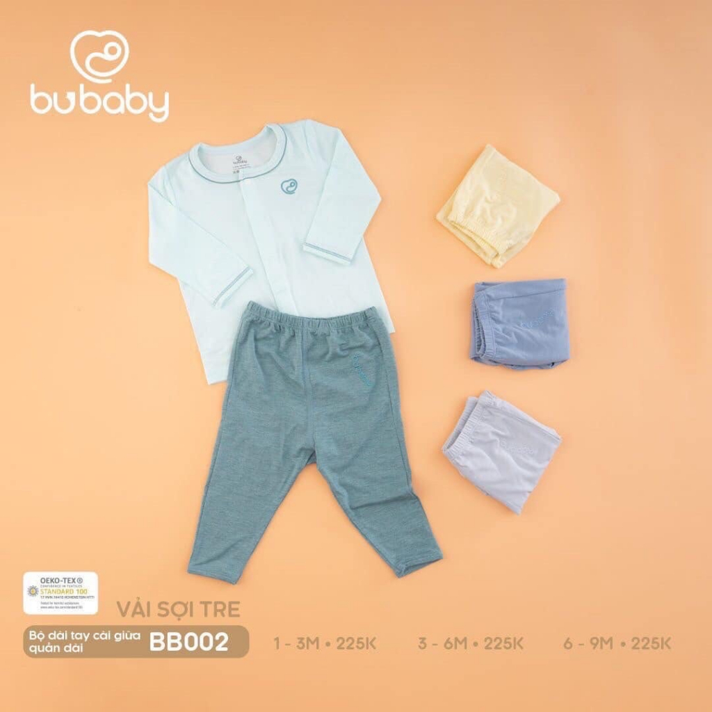 Bộ dài tay cài giữa BU