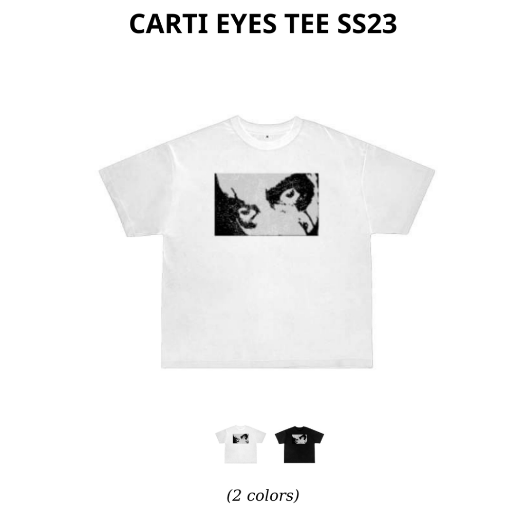 Áo Thun CARTI EYES TEE - Hungocb.Studio / Áo Thun Form Boxy
