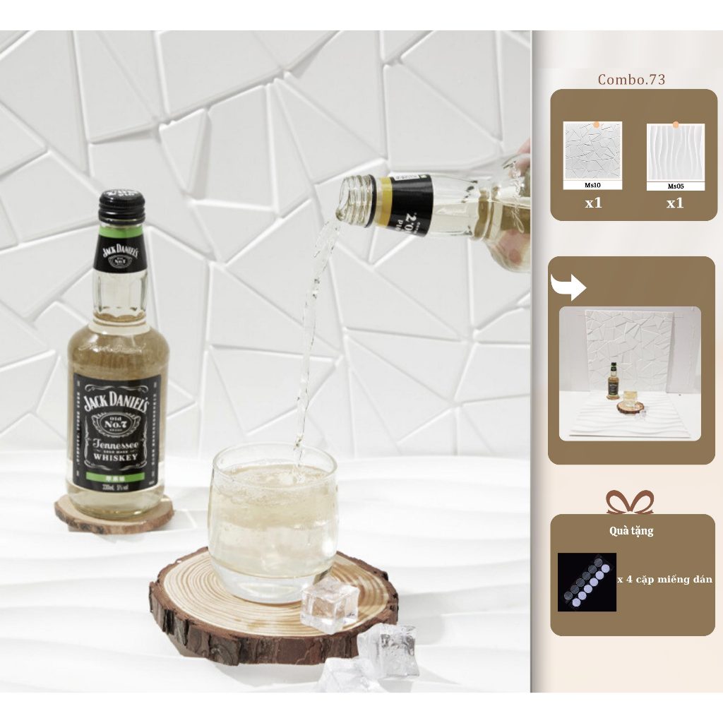 Tấm Nền Pastel Vân Nổi TiTi Decor 50x50cm Vân 3D, Phông Chụp Ảnh Sản Phẩm, Phông Nền Pastel