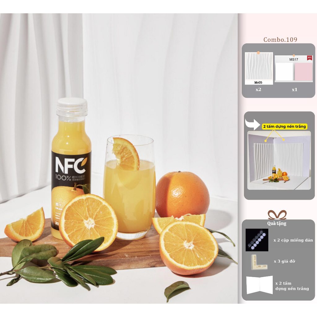 Tấm Nền Pastel Vân Nổi TiTi Decor 50x50cm Vân 3D, Phông Chụp Ảnh Sản Phẩm, Phông Nền Pastel