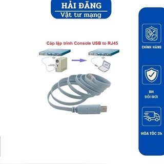 Cáp lập trình cisco - Console USB to RJ45 Cable