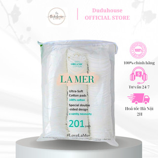 Bông tẩy trang Lamer 100% cotton 102/201 miếng Duduhouse