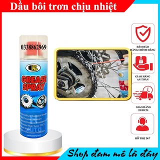 Mỡ bôi trơn dạng xịt Grease Spray Bosny