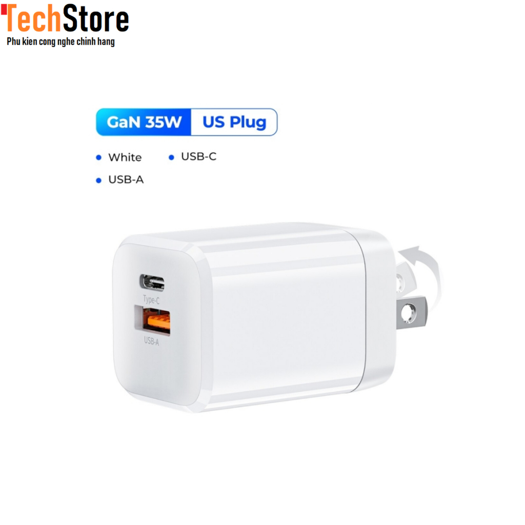 Sạc Orico 35W - GaN, PD 3.0