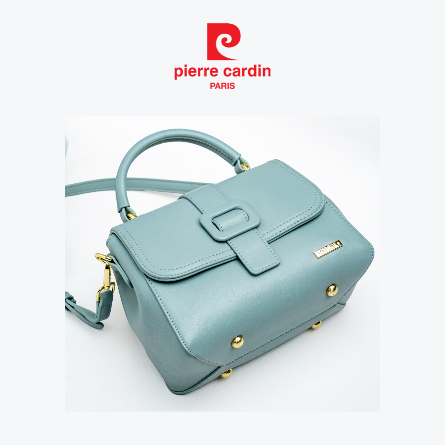 [Voucher giảm 10%] [NEW] Túi xách nữ Pierre Cardin x Oscar kiểu dáng vuông nhỏ gọn, có dây đeo - 064