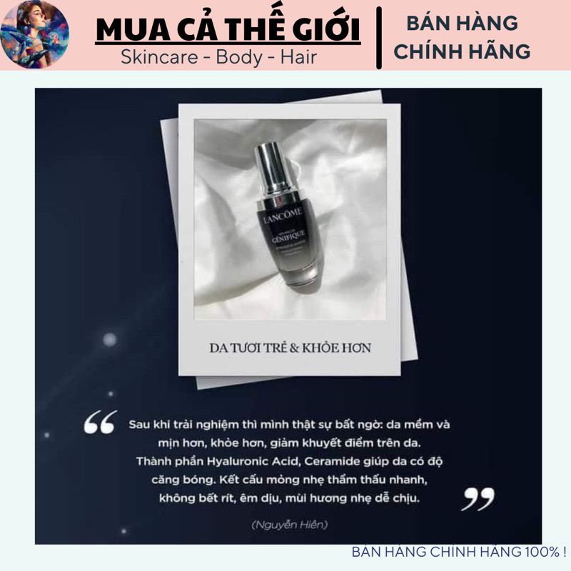 Serum dưỡng ẩm và trẻ hoá da Advanced Genifique