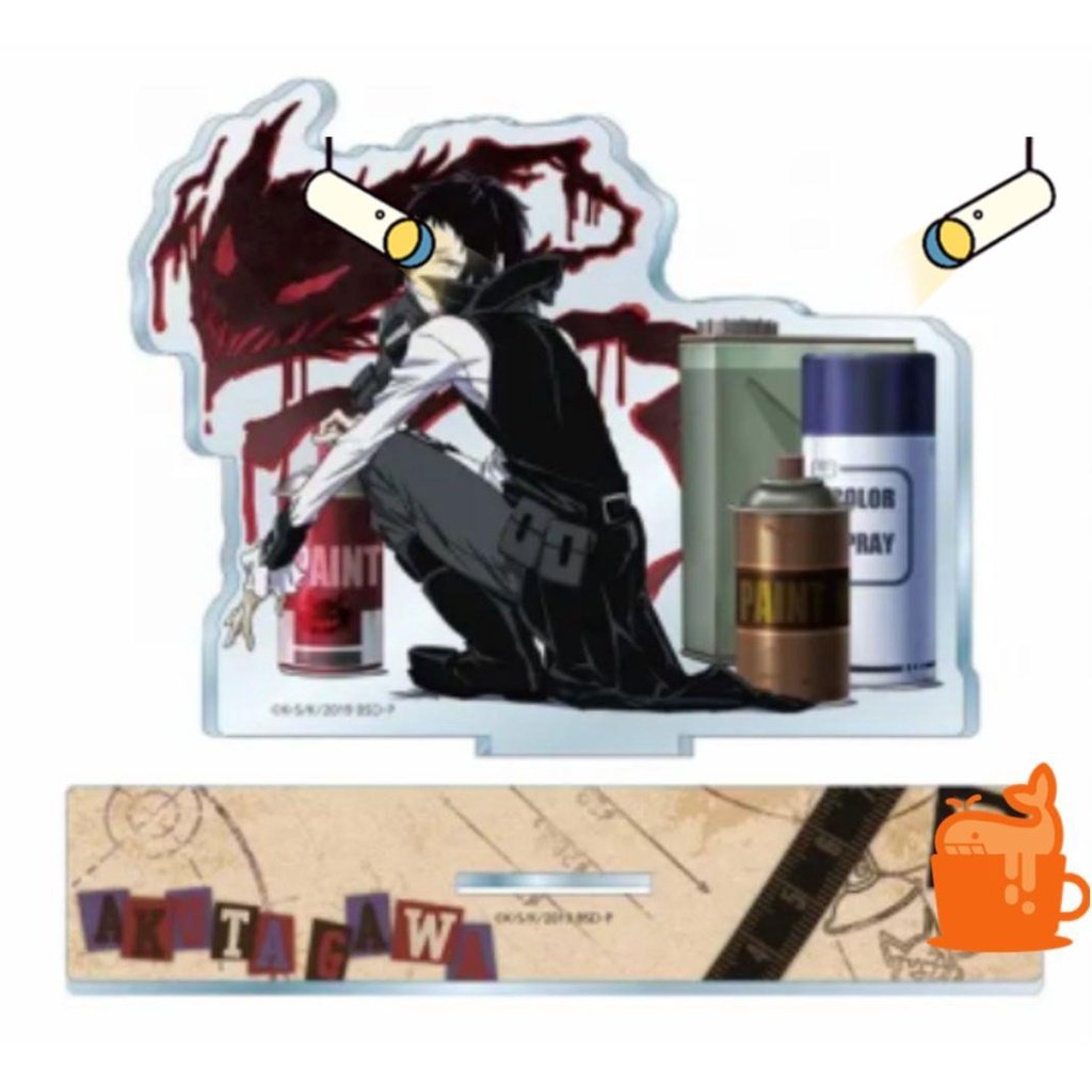 Standee BUNGO STRAYS DOG  ver NGỒI ĐẤT mô hình game anime mica trưng bày