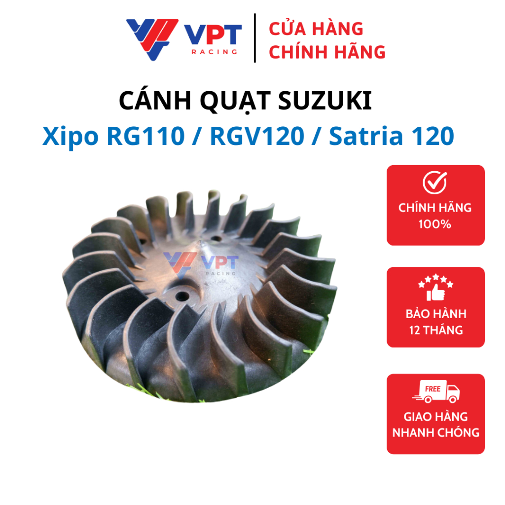 Cánh quạt Suzuki cho xe Xipo RG 110 / RGV 120 / Satria 120