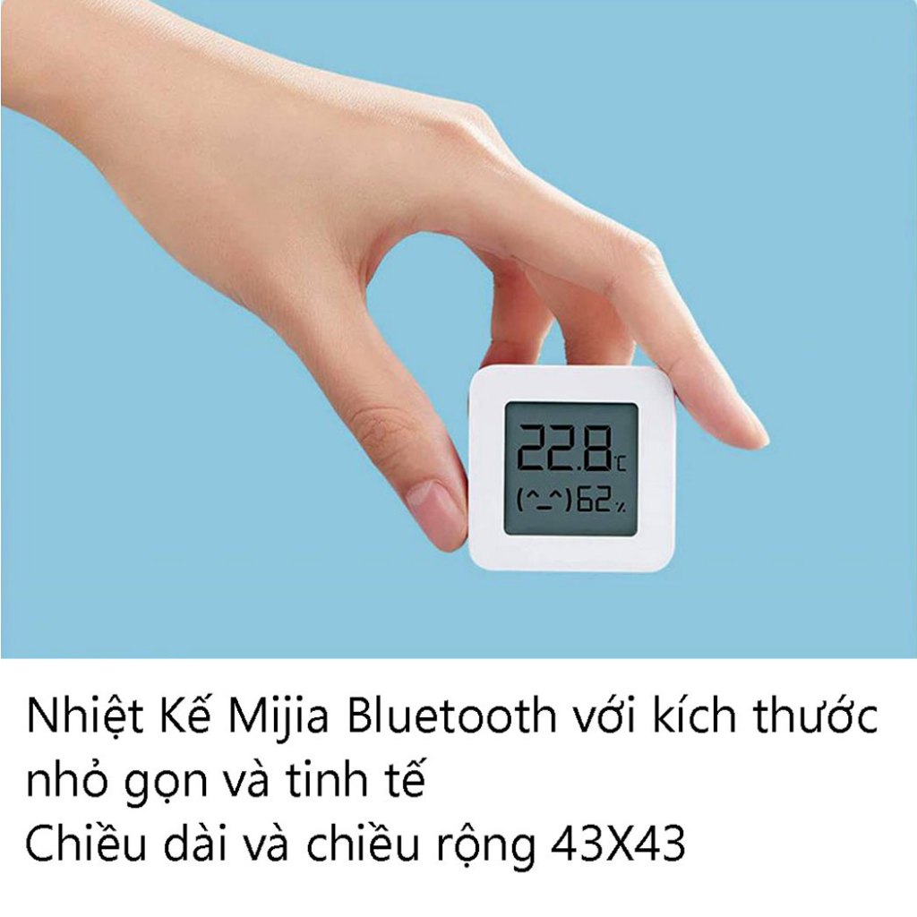Nhiệt ẩm kế điện tử Xiaomi Mijia Gen 2 LYWSD03MMC nhỏ gọn